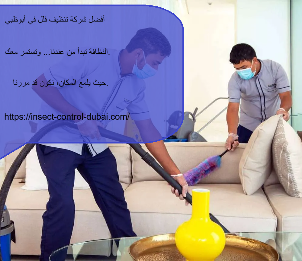 شركة تنظيف فلل في أبوظبي