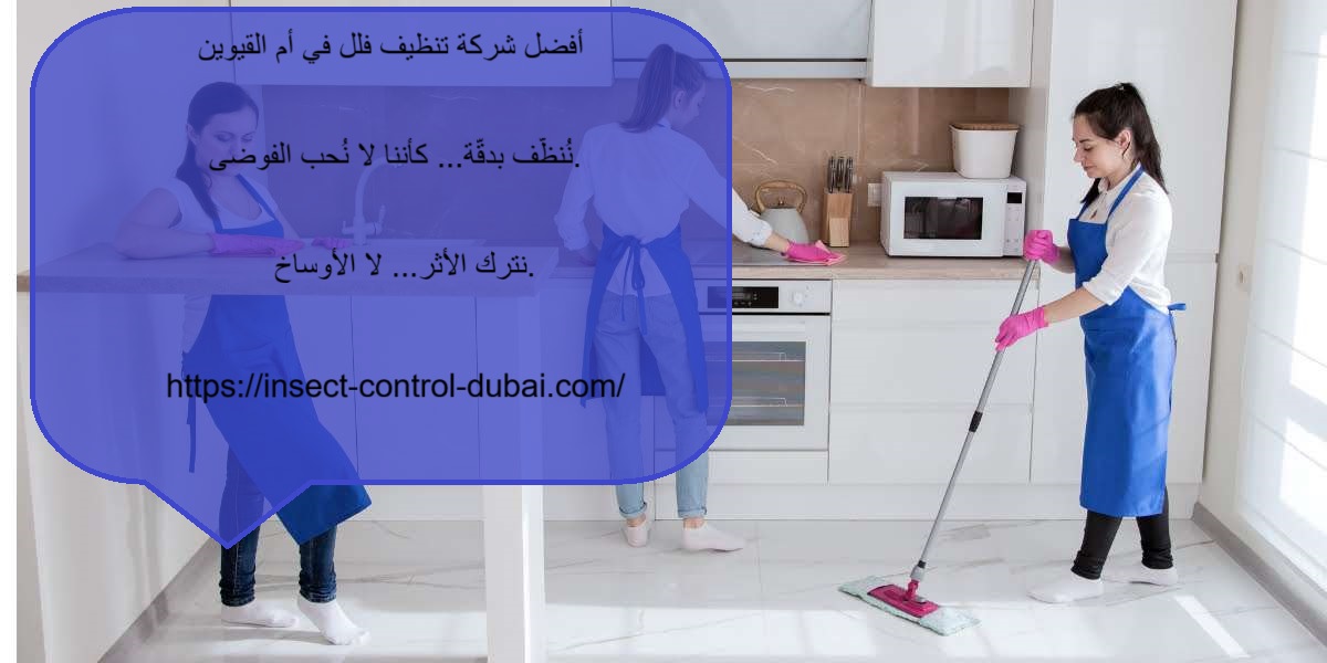 شركة تنظيف فلل في أم القيوين