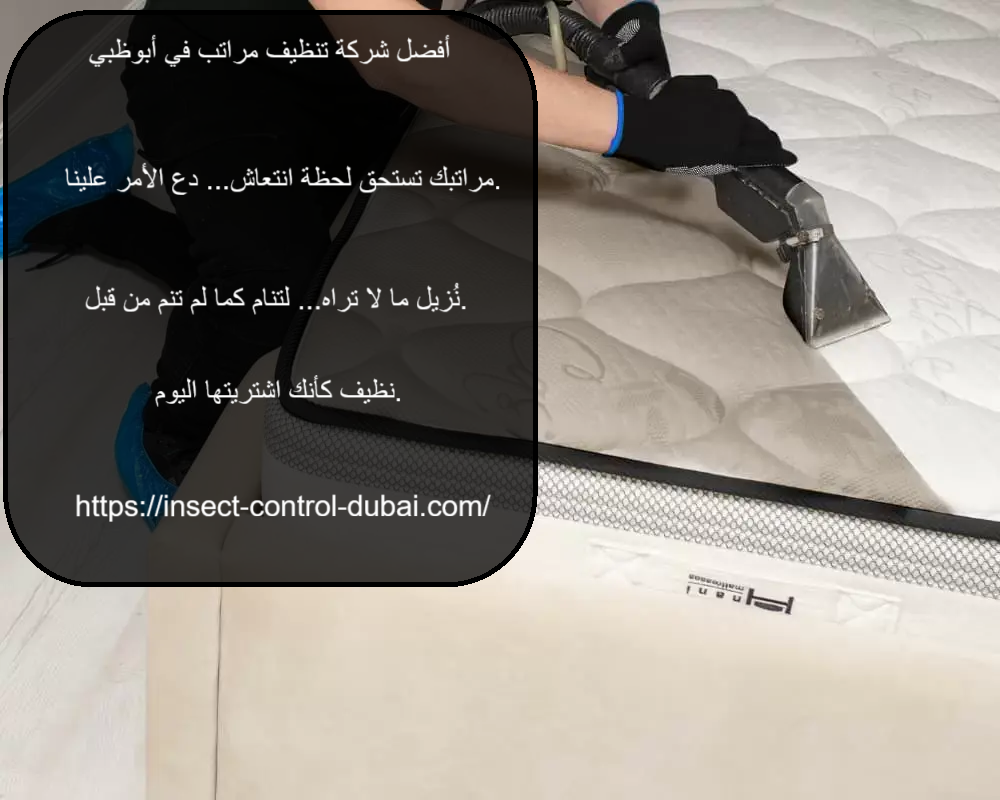 شركة تنظيف مراتب في ابوظبي