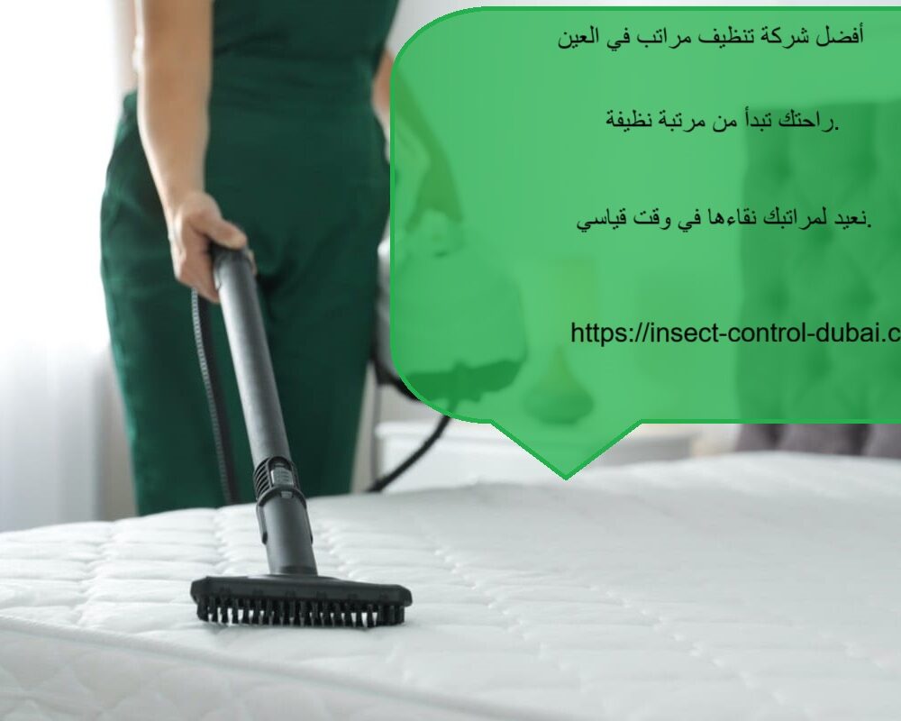 شركة تنظيف مراتب في العين