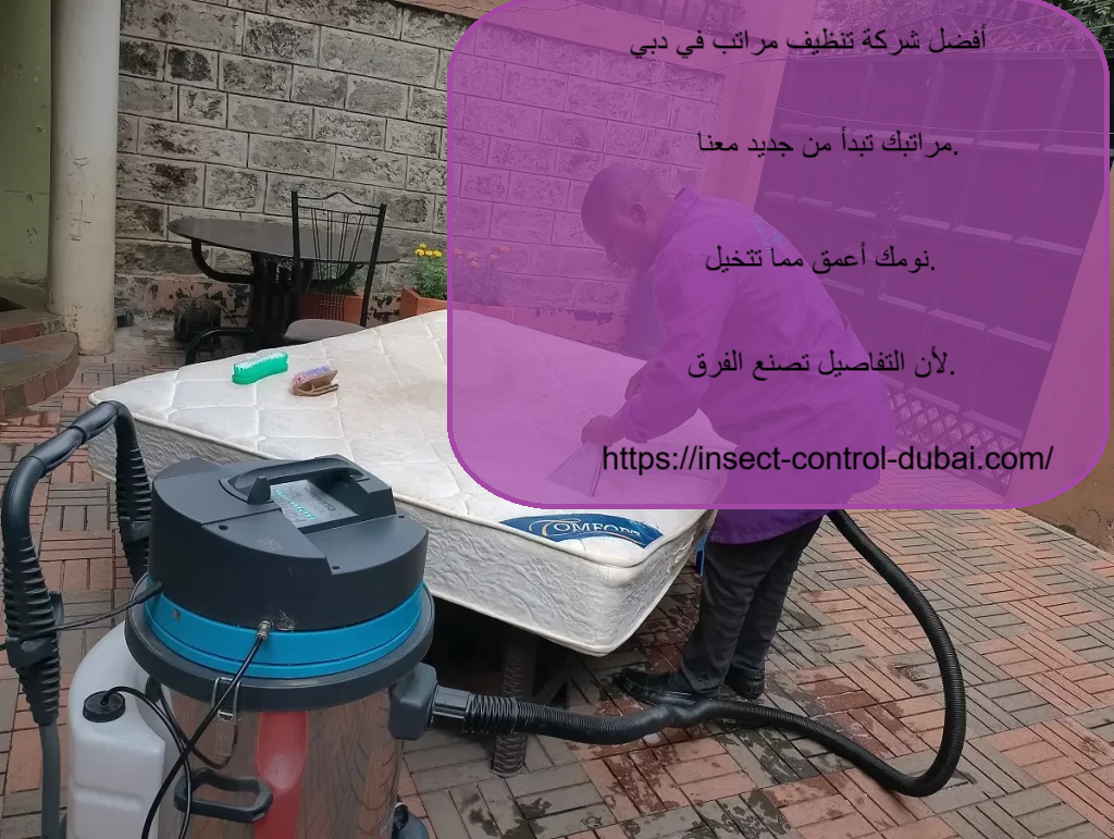 شركة تنظيف مراتب في دبي