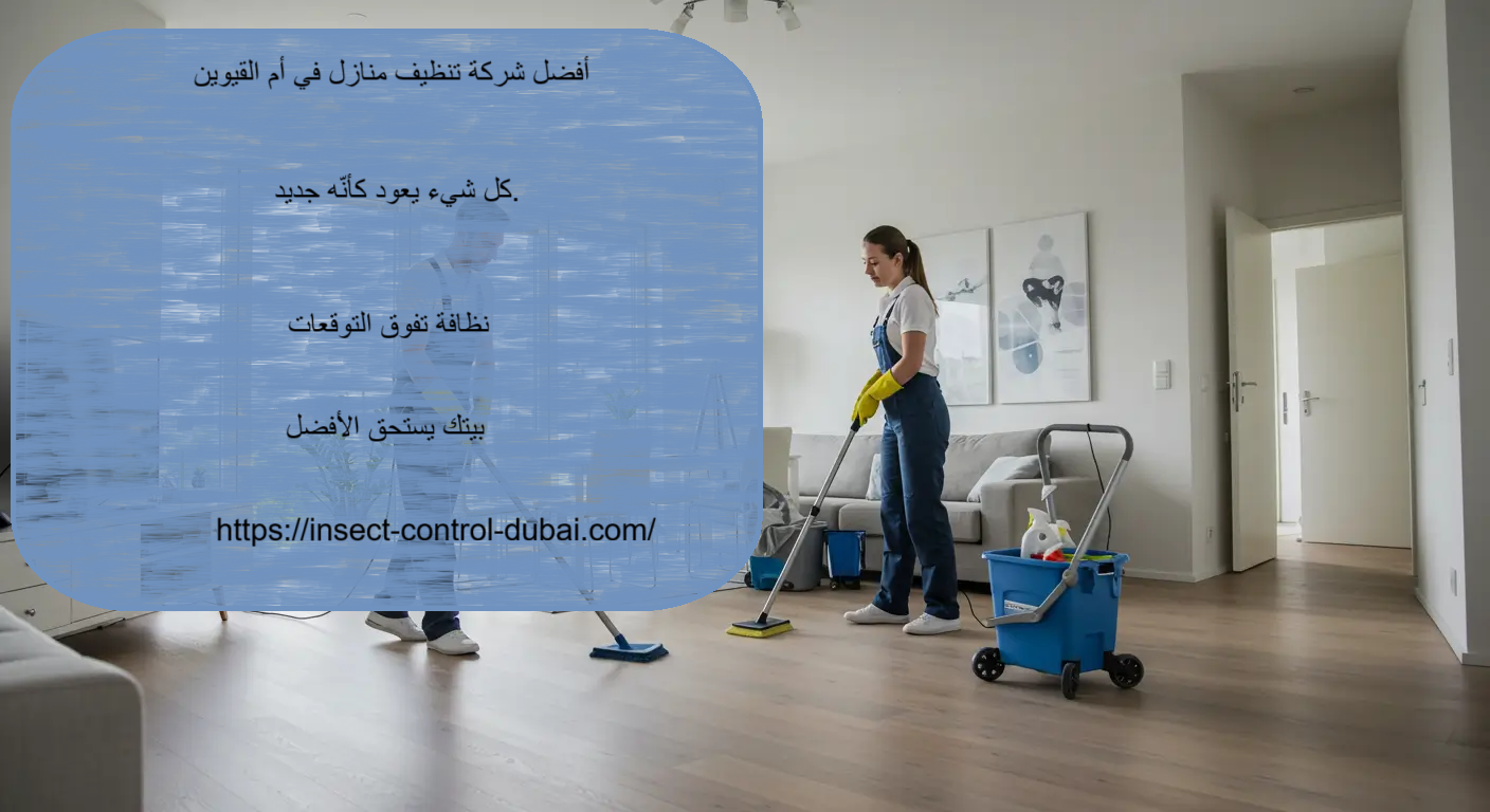شركة تنظيف منازل في أم القيوين
