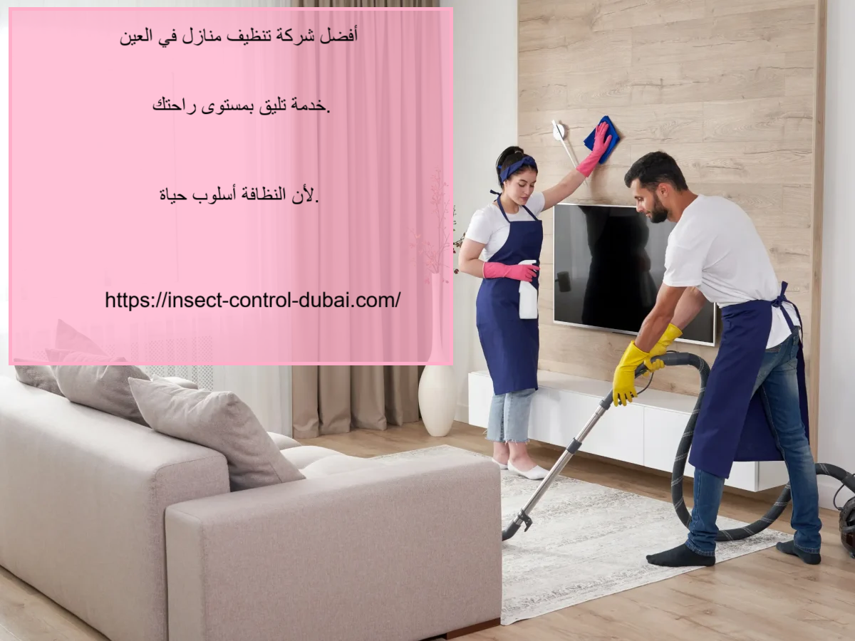 شركة تنظيف منازل في العين