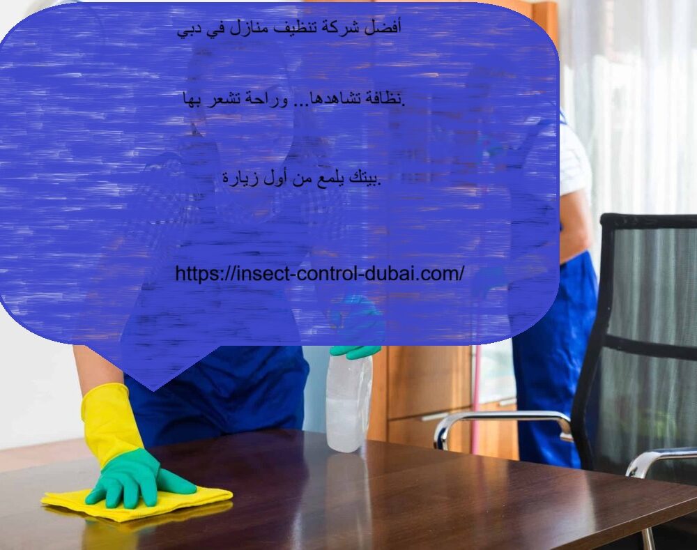 شركة تنظيف منازل في دبي