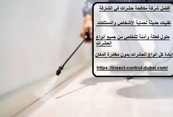 شركة مكافحة حشرات في الشارقة