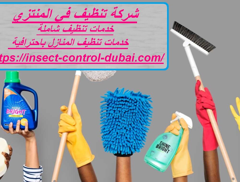شركة تنظيف في المنتزي