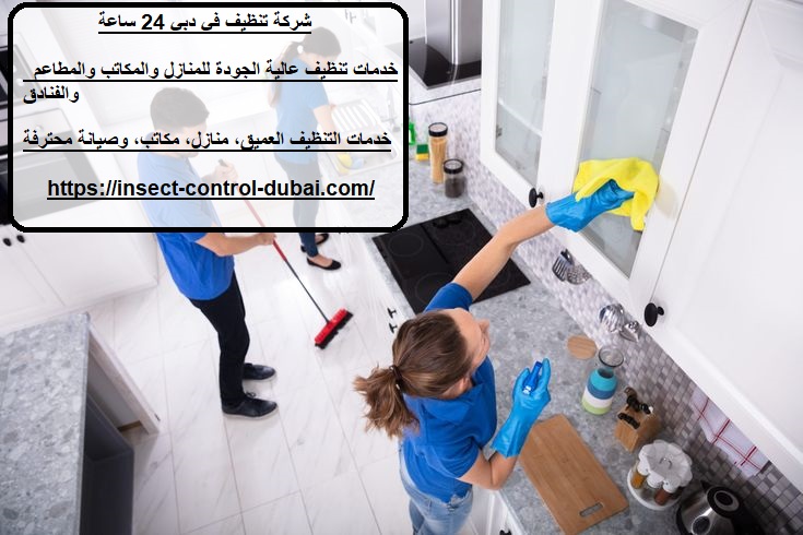 شركة تنظيف في دبي 24 ساعة