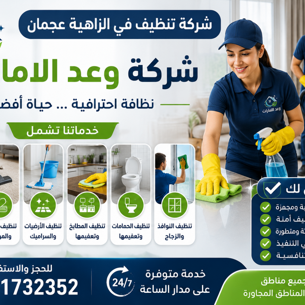 شركة تنظيف في الزاهية